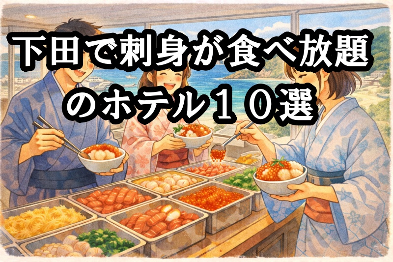 下田で刺身が食べ放題のホテル１０選